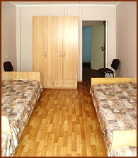 Low cost Quadruple Room at the Sverdlovsk hotel in Dnepropetrovsk